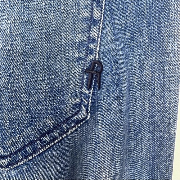 Rich + Skinny Flare Leg Jeans Medium Wash Size 28 - Picture 8 of 15